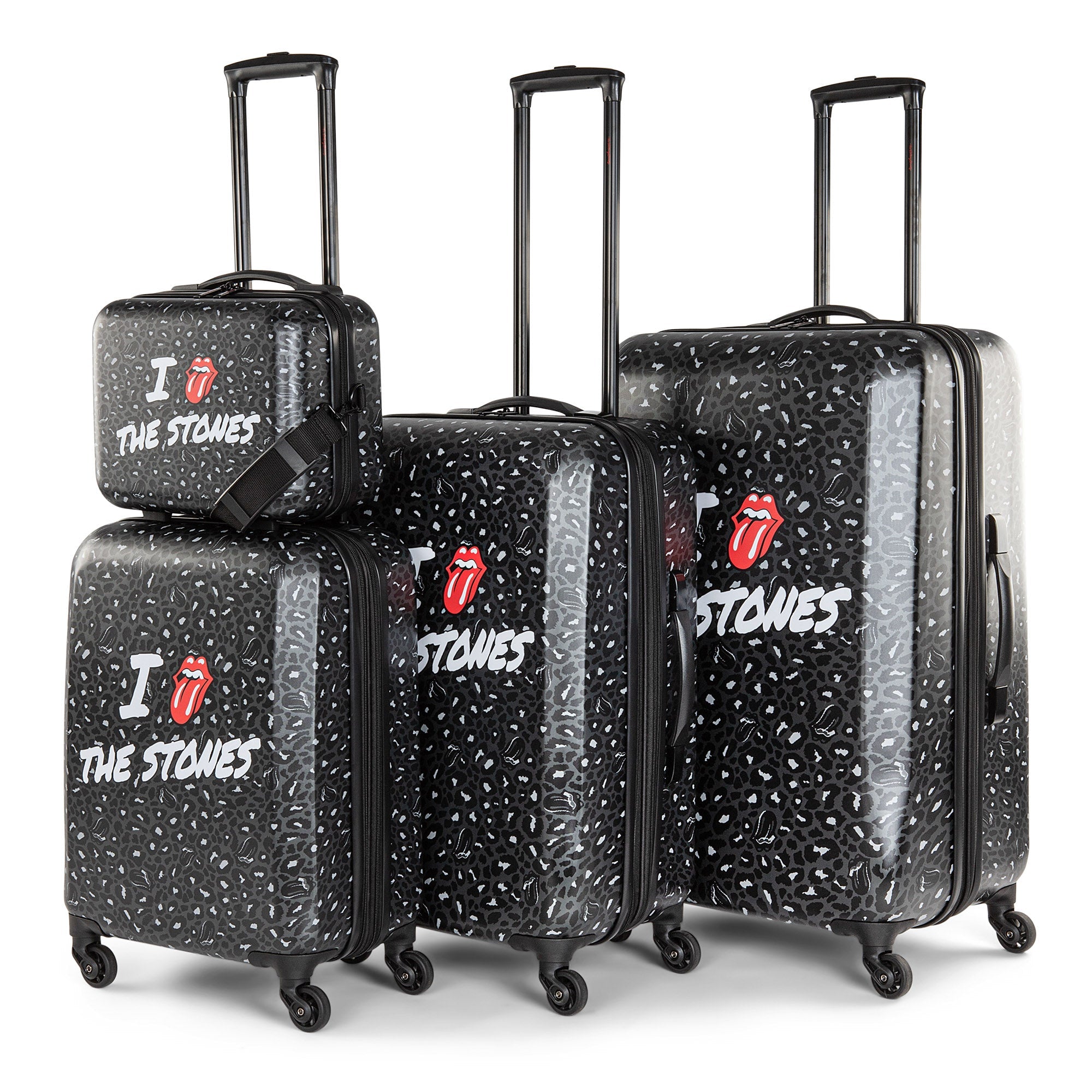 4PC Official Rolling Stones Traveller Luggage Set – The Rolling Stones